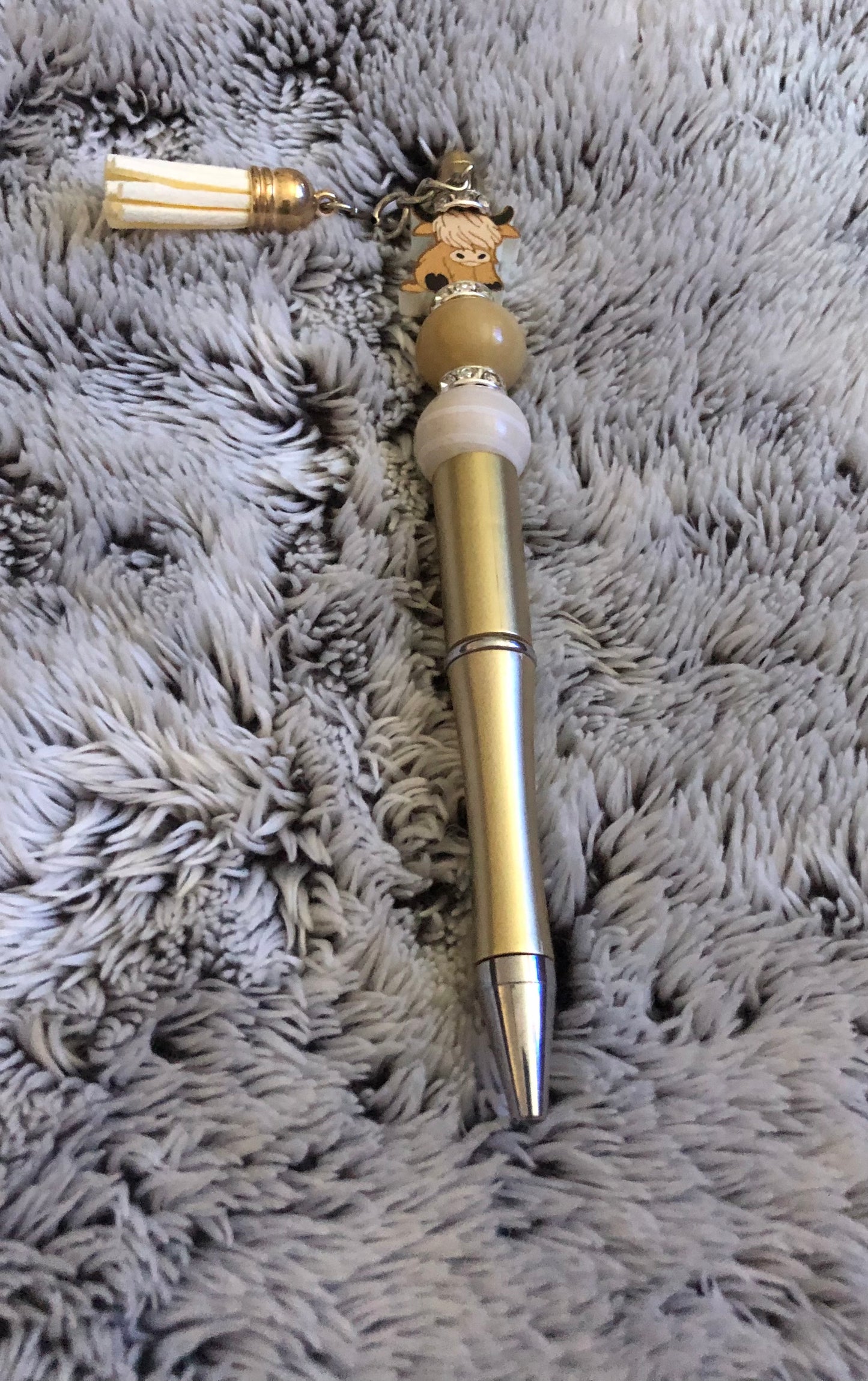 Golden cow pen