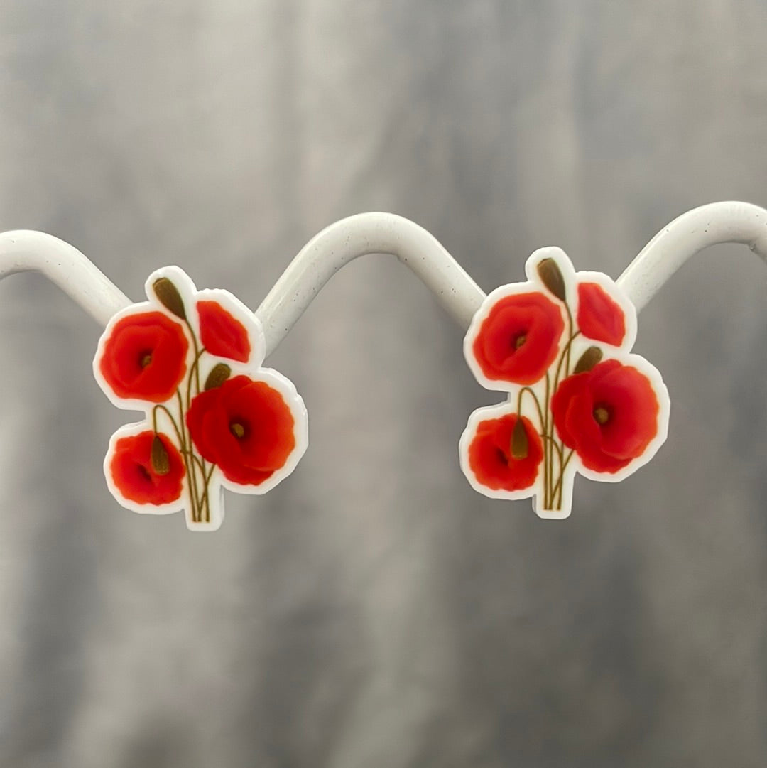 Acrylic Poppy