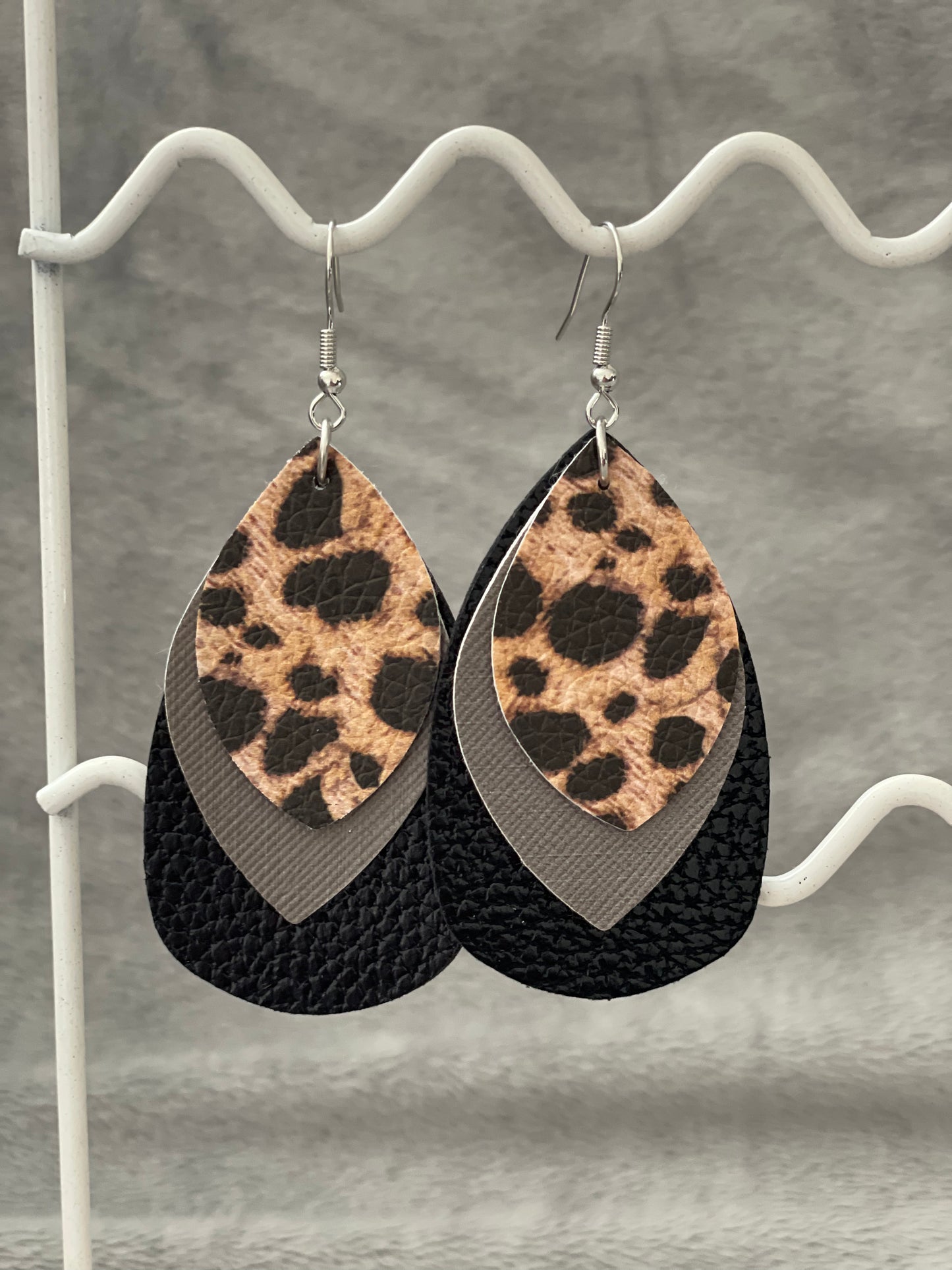 Leather Tear Drop