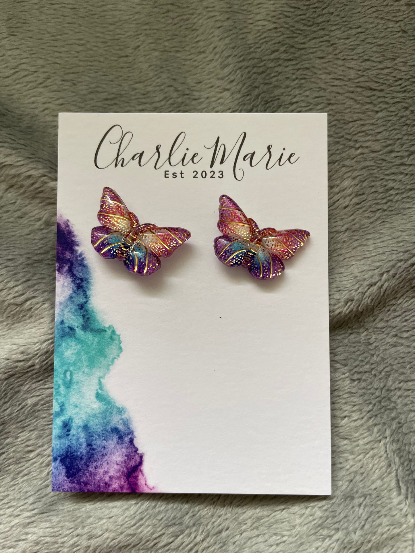 Multi coloured butterfly