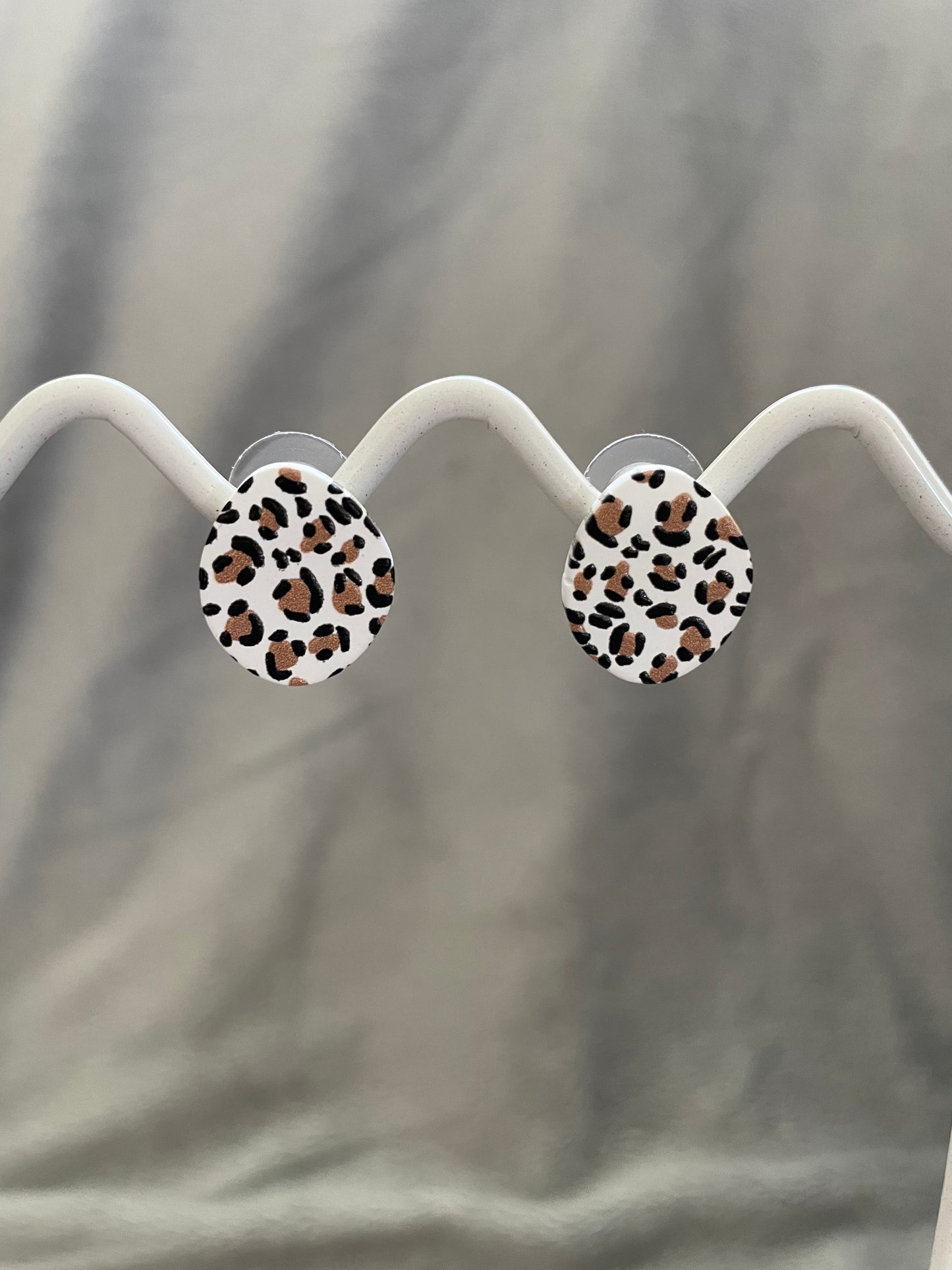 Animal Print Studs
