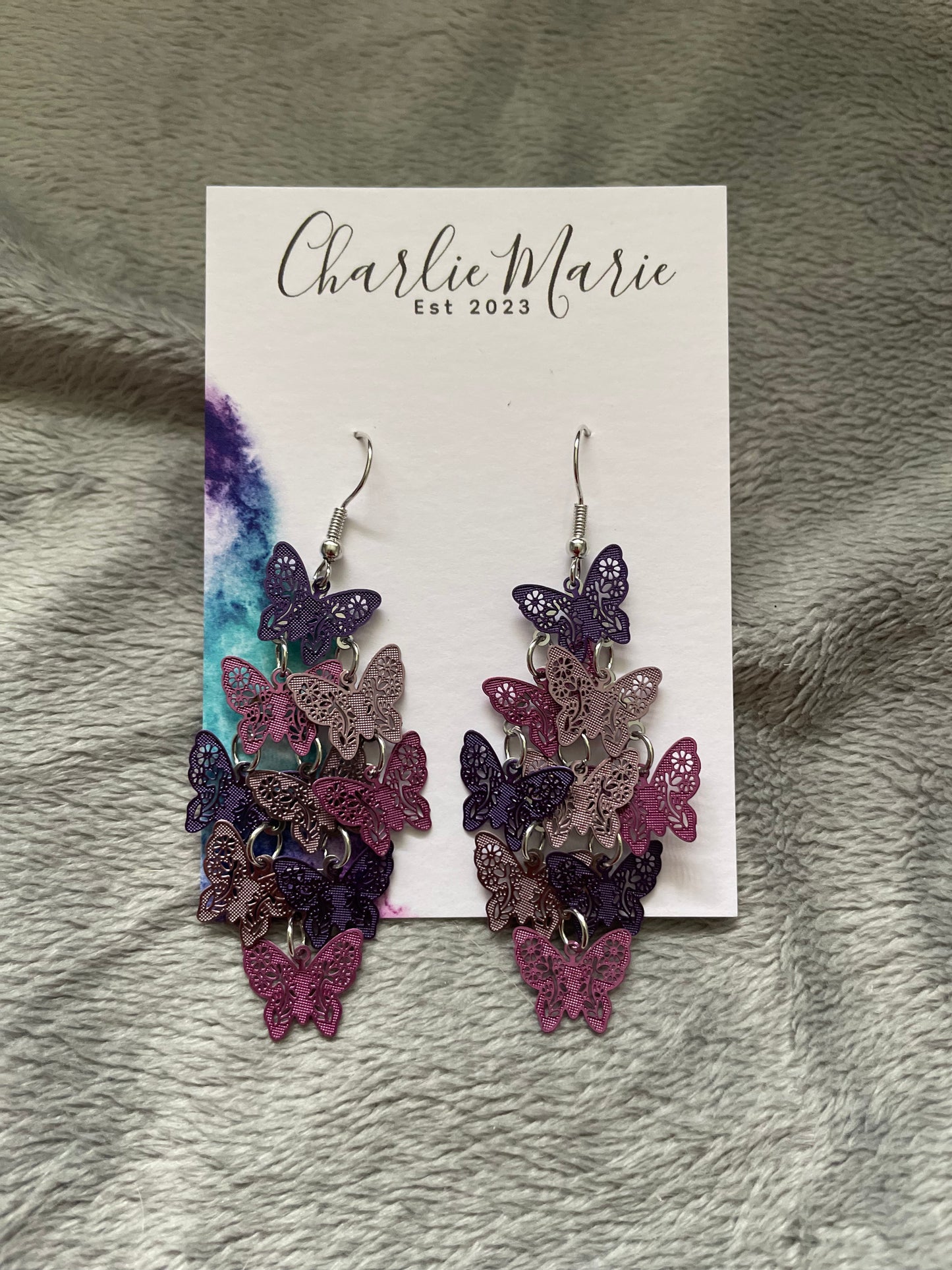 Light butterfly dangles