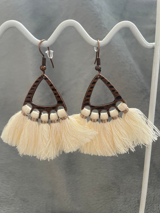 Cream Tassel
