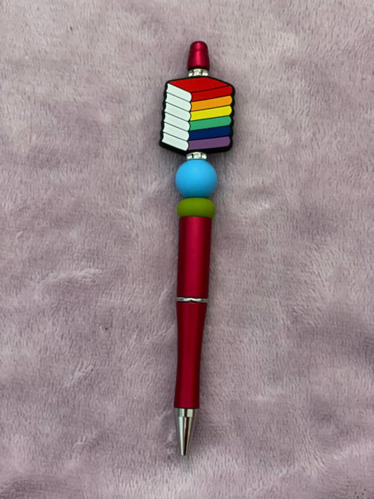 Book stack pen