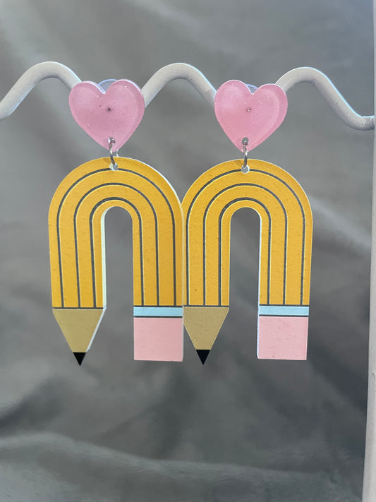 Arched pencils