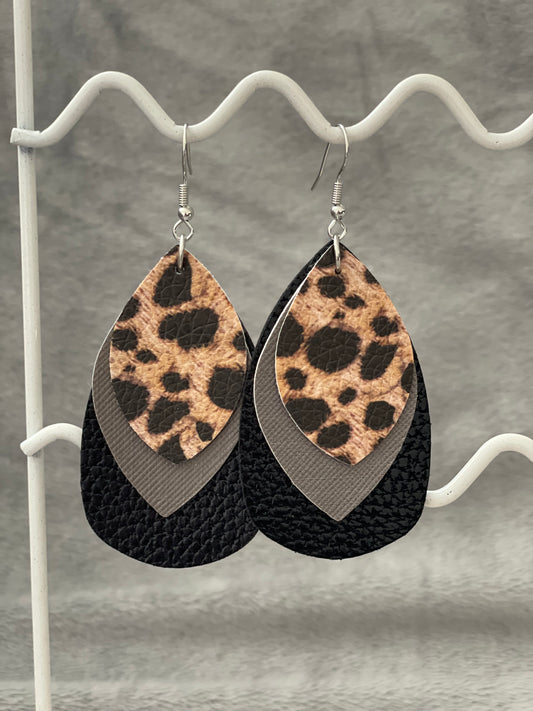 Leather Tear Drop