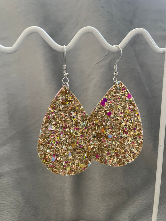 Glitter tear drops