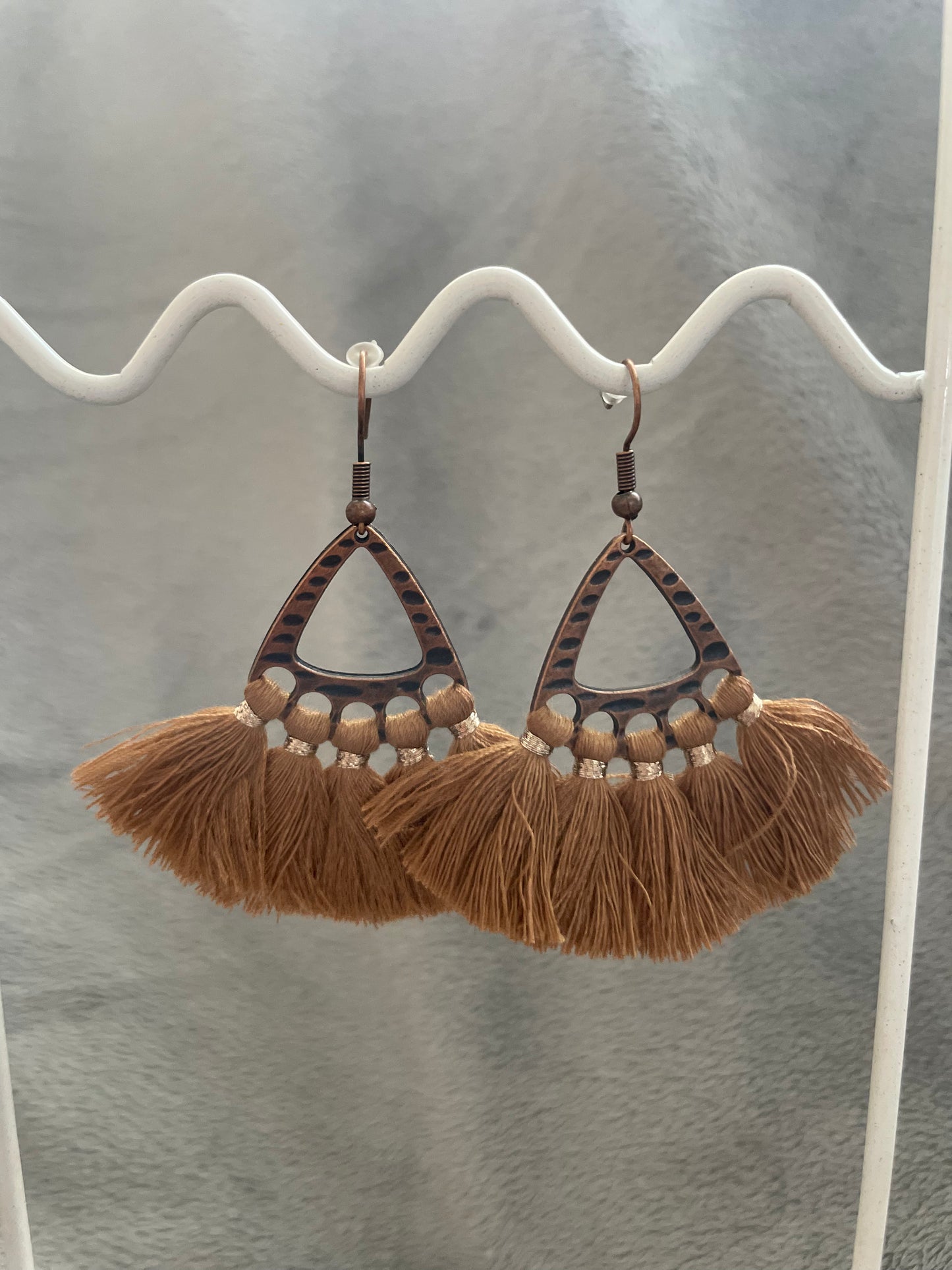 Brown Tassels