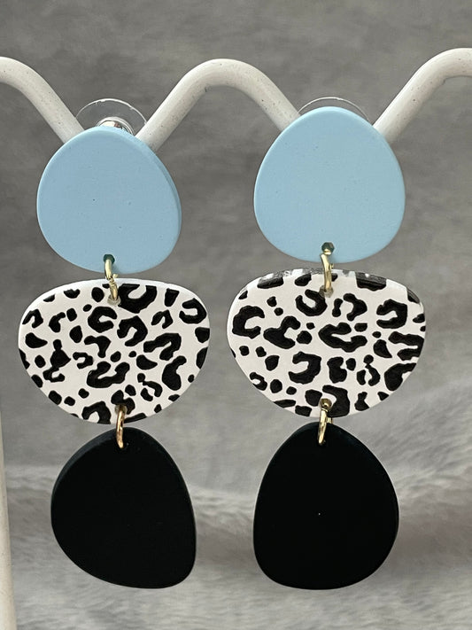 Geometric Leopard Pattern