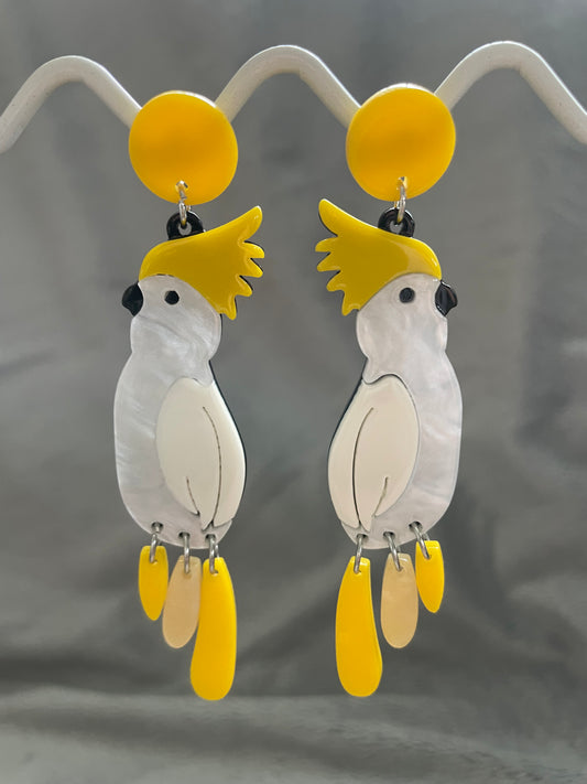 Cockatoo dangles