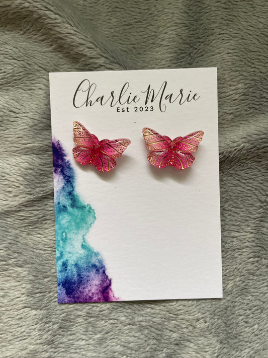 Pink butterfly