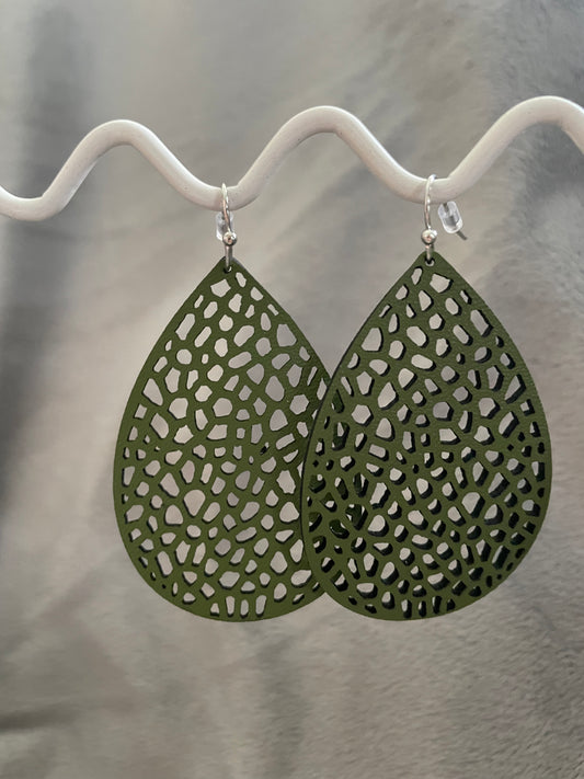 Green tear drops