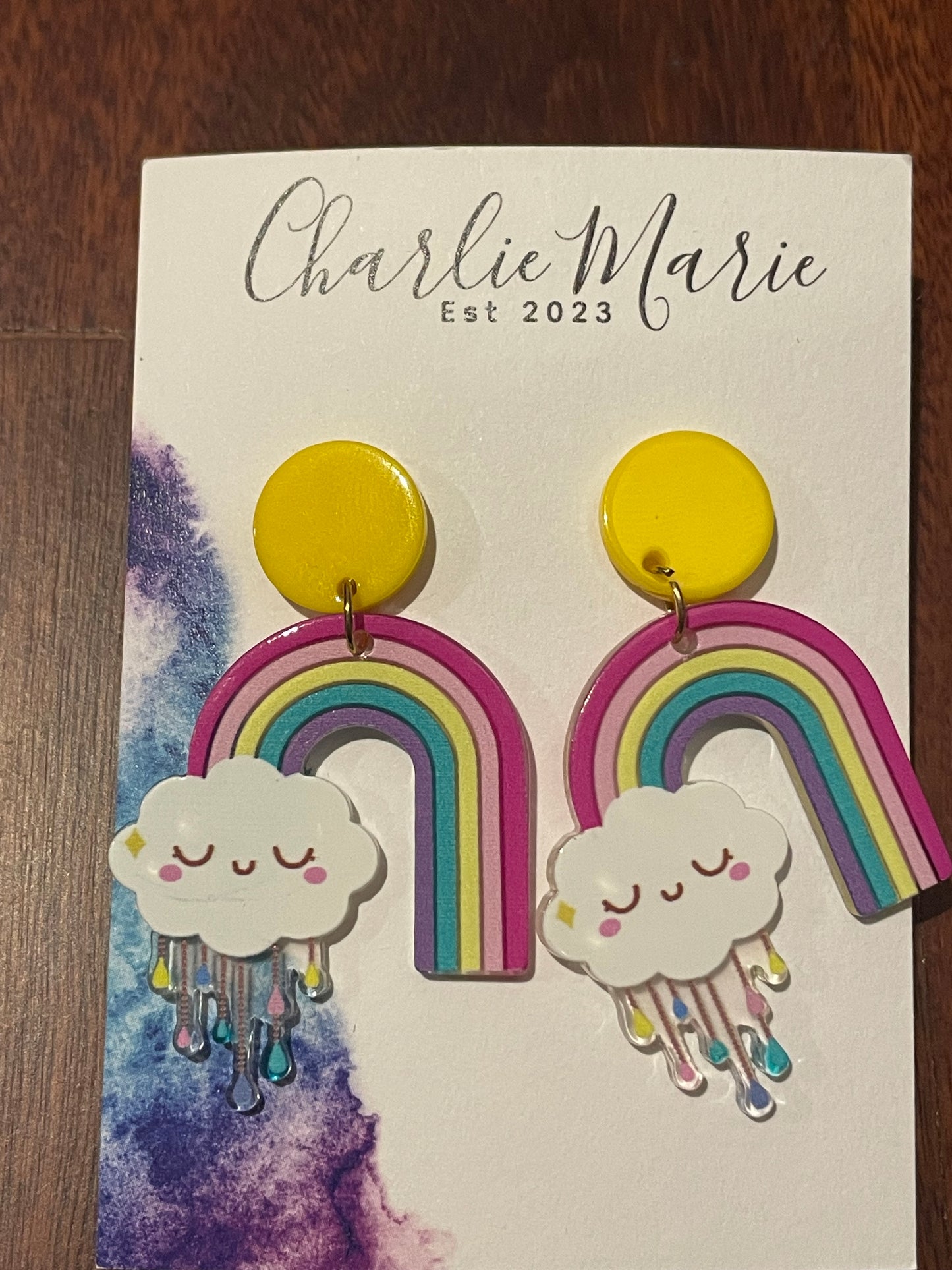 Rainbow dangle