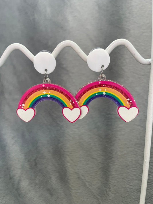 Rainbows and hearts
