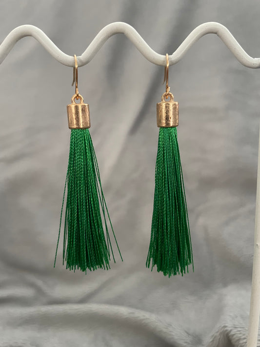 Green Tassels
