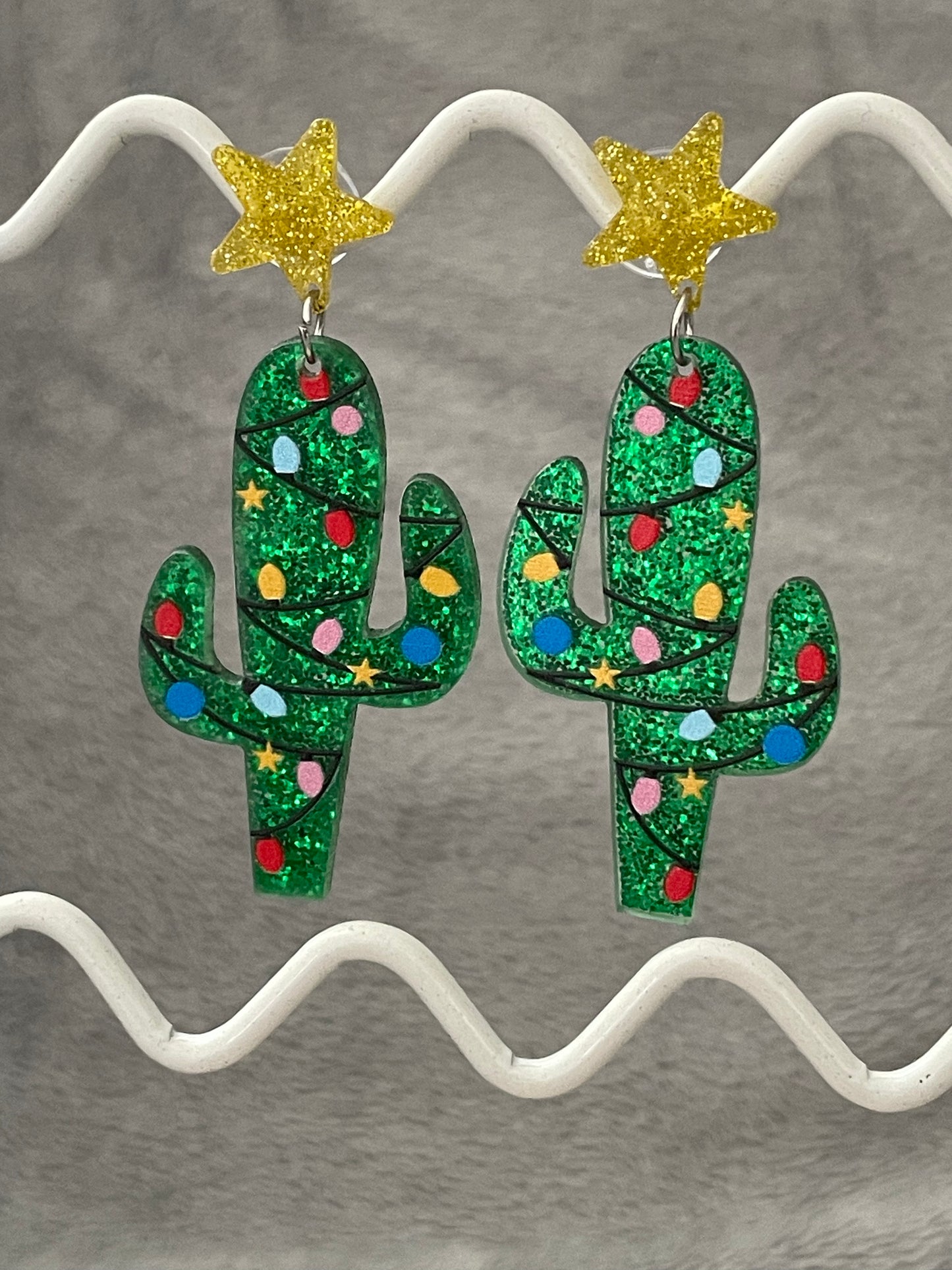 Acrylic Christmas Cactus