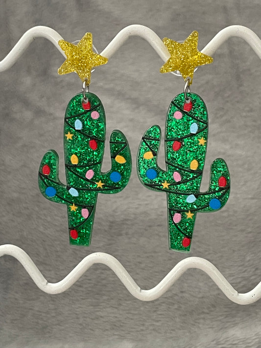 Acrylic Christmas Cactus